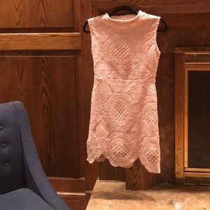 Blush Mini formal dress